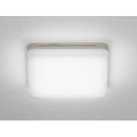 Plafoniera quadrata a parete 15W Tris LED 3000-4000-5000K regolabile NOBILE PLDS22