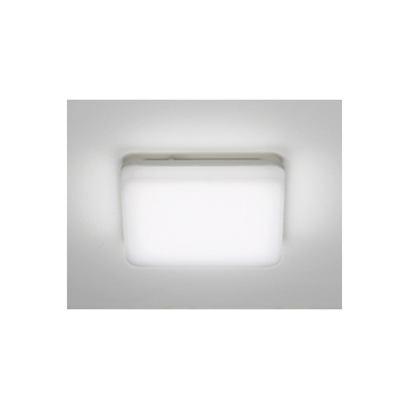 Plafoniera quadrata a parete 15W Tris LED 3000-4000-5000K regolabile NOBILE PLDS22