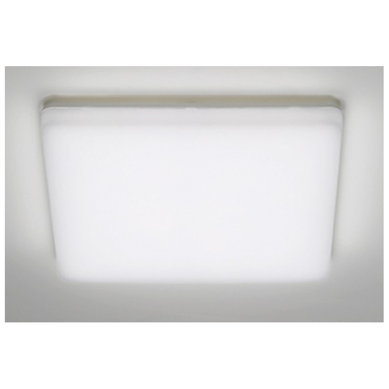 Plafoniera quadrata a parete 36W Tris LED 3000-4000-5000K regolabile NOBILE PLDS40