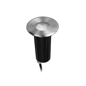 Faretto LED tondo calpestabile da incasso a pavimento GU10 8W NOBILE 60082