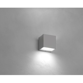 Applique mono direzionale a parete Grigia LED 4000K 9W NOBILE BA10/1A/4K/G