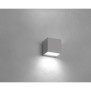 Applique mono direzionale a parete Grigia LED 4000K 9W NOBILE BA10/1A/4K/G