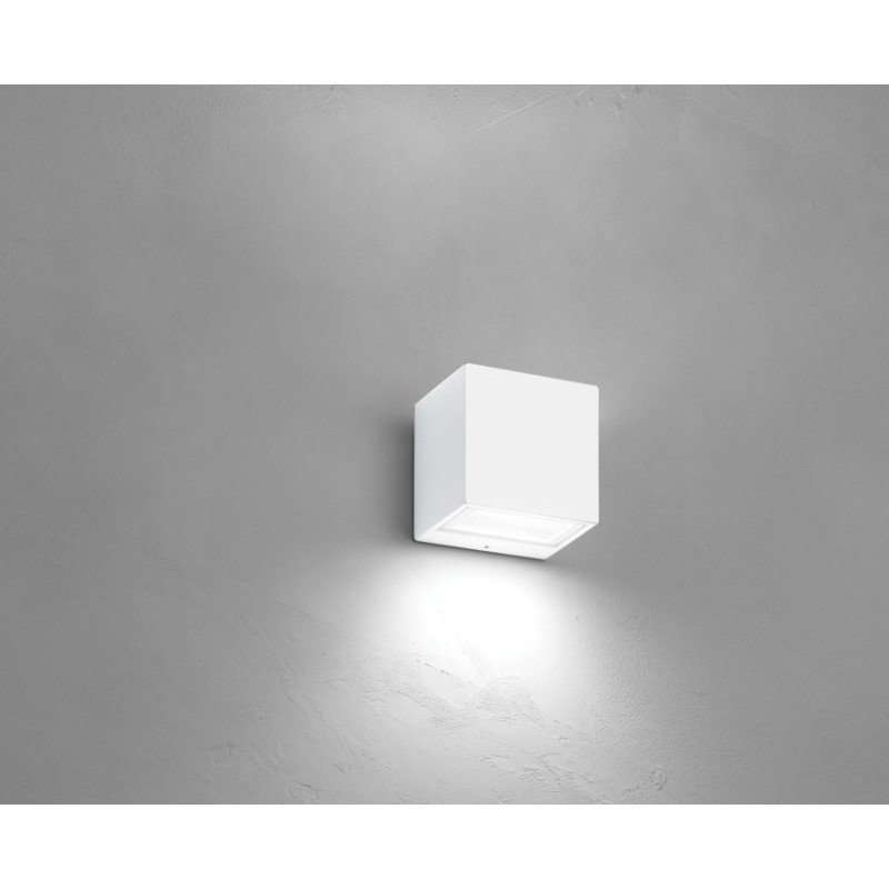 Applique mono direzionale a parete Bianca LED 4000K 9W NOBILE BA10/1A/4K/W