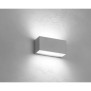 Applique BRIK bidirezionale a parete Grigia LED 4000K 2x15W NOBILE BA20/2A/4K/G