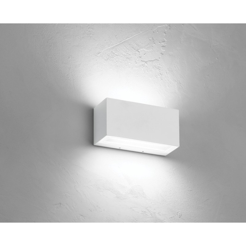 Applique BRIK bidirezionale a parete Bianca LED 4000K 2x15W NOBILE BA20/2A/4K/W