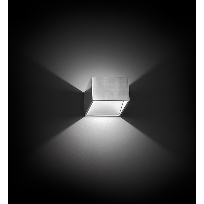 Applique DECO Alluminio a parete luce indiretta LED 3000K 7.5W NOBILE DL004/AL