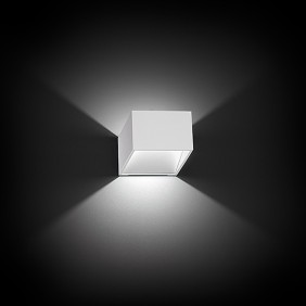 Applique DECO Bianca a parete luce indiretta LED 3000K 7.5W NOBILE DL004/BI