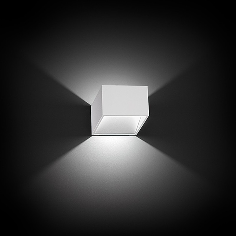 Applique DECO Bianca a parete luce indiretta LED 3000K 7.5W NOBILE DL004/BI