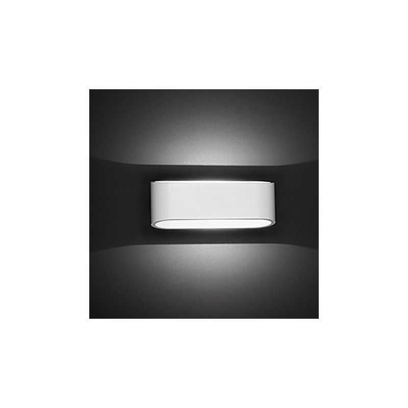 Applique DECO Alluminio a parete luce indiretta LED 3000K 7.5W NOBILE DL005/AL