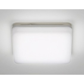 Plafoniera quadrata a parete 24W Tris LED 3000-4000-5000K regolabile NOBILE PLDS33