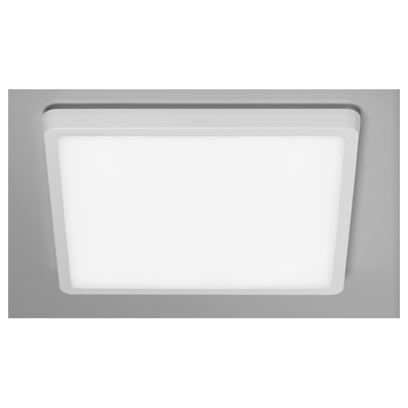 Plafoniera quadra PLI installazione a parete e a plafone LED 4000K 36W NOBILE PLIS40/4K