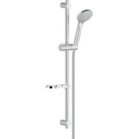 Asta per doccia con soffione a 3 getti e supporto Nobili Carlo AD140/61CR