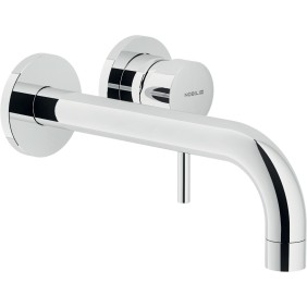 Miscelatore lavabo a parete con bocca lunga Nobili Carlo LV001991CR