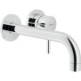 Miscelatore lavabo a parete con bocca lunga Nobili Carlo LV001991CR