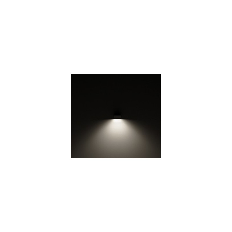 Plafoniera LED 4000K Mono Direzionale da parete QUASAR 20 TECH 11W IP65 PRISMA 303533 Luce