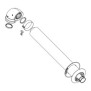 Kit scarico fumi coassiale con diametro 60/100mm Rinnai FOT-HX060-A07
