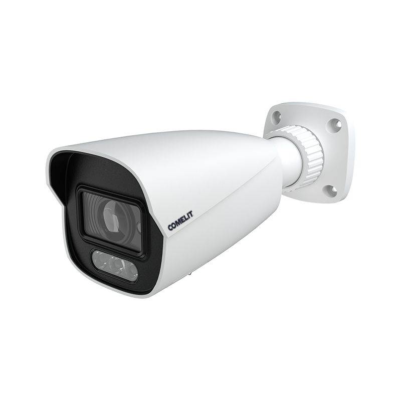 Telecamera IP Bullet 4MP 2.8mm ottica fissa IP67 Comelit IPBCAMA04FCUB