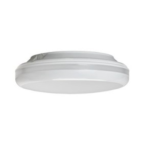 Plafoniera LED 3000/4000K regolabile Bianca Tonda CLY 17W IP65 PRISMA 3116565 Profilo