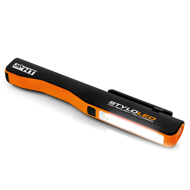 Torcia professionale doppio LED 150 lumen + 60 lumen STYLOLED HT HA000764