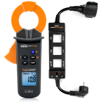 Pinza amperometrica AC per correnti di dispersione 10μA-60A con Linesplitter HT77C HT HP77CPRO