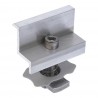 Morsetto Finale in Alluminio per Fotovoltaico con Cornice Fischer PM F30