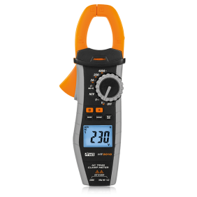 Pinza amperometrica TRMS Corrente AC 400A con Certificato Calibrazione HT3010 HT HP03010C