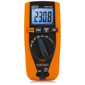Multimetro TRMS Tensione DC 1500V con sonda K Temperatura HT65 HT HA00065P