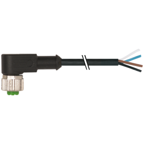 Connettore M12 4 poli femmina 4x0.34mmq curva 90 gradi Murr Elektronik 7000123416141000