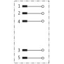 Schema elettrico Connettore M12 5 poli Maschio 5x0.75mmq curva a 90 gradi Murr Elektronik 7000128810000000