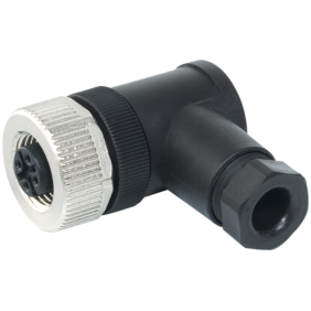 Connettore M12 4 poli Femmina 4x0.75mmq curva a 90 gradi Murr Elektronik 7000129810000000