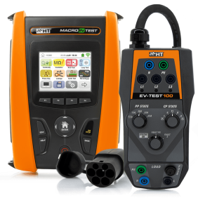 Strumento per verifica sicurezza elettrica Colonnine Ricarica Veicoli MACROEVTEST HT HV5036EV