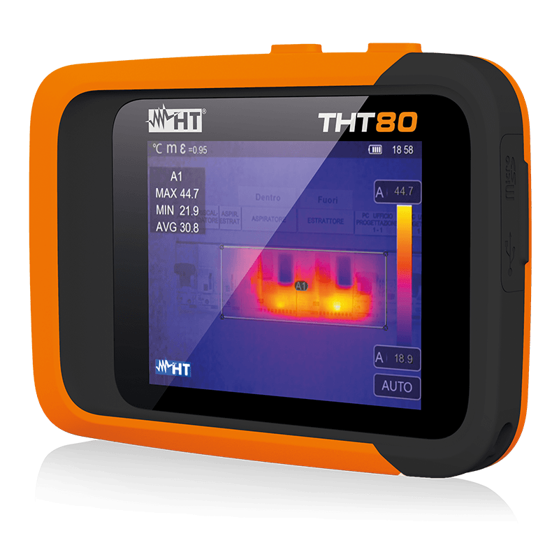 Termocamera compatta 120x90 pixel Display touch THT80 HT HN000080