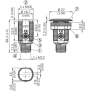 Dimensioni Sensore fotoelettrico cilindrico a riflessione fino a 6000mm GR18S Sick 1059553