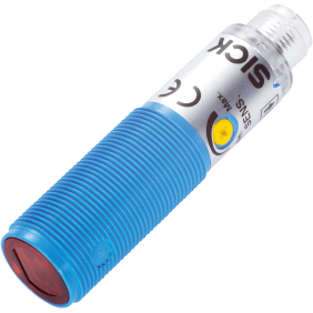 Sensore fotoelettrico a riflettore da 50mm a 6000mm M18 Sick 6037496