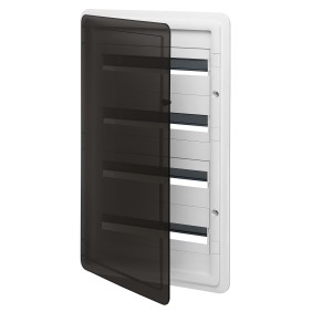 Centralino estetico da incasso IP40 72M fumé Vimar V53172