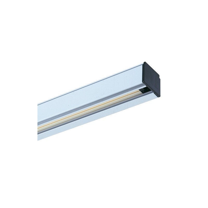 Binario elettrificato Trifase-Monofase per interni Bianco 3Mt 380V 16A SITRACK SIDE 25301