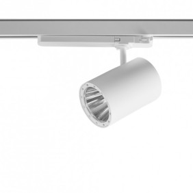 Proiettore LED 3000K 35W Bianco da interno per binario elettrificato BEND XS 2019 SIDE 67308-LBC-60