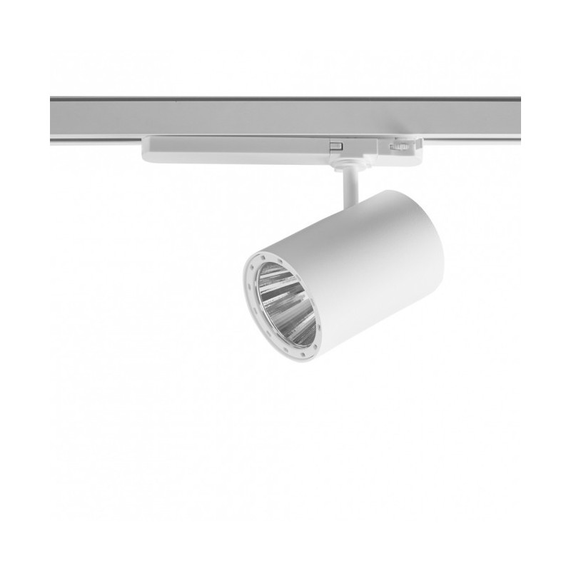 Proiettore LED 3000K 35W Bianco da interno per binario elettrificato BEND XS 2019 SIDE 67308-LBC-60