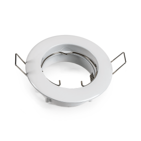 Faretto ad incasso Bianco LED 50W 230V IP20 per lampade GU10 LAMPO DIKF230/BI/SL