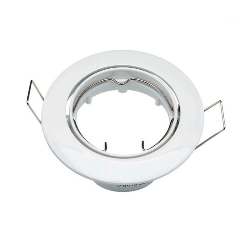 Faretto ad incasso orientabile Bianco LED 50W 230V IP20 per lampade GU10 LAMPO DIKOR230/BI/SL