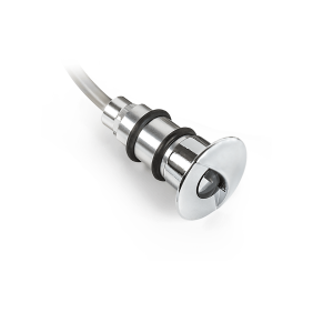 Faretto ad incasso Argento con palpebra LED 6400K 1W 350mA IP66 LAMPO EYELED/SI/BF