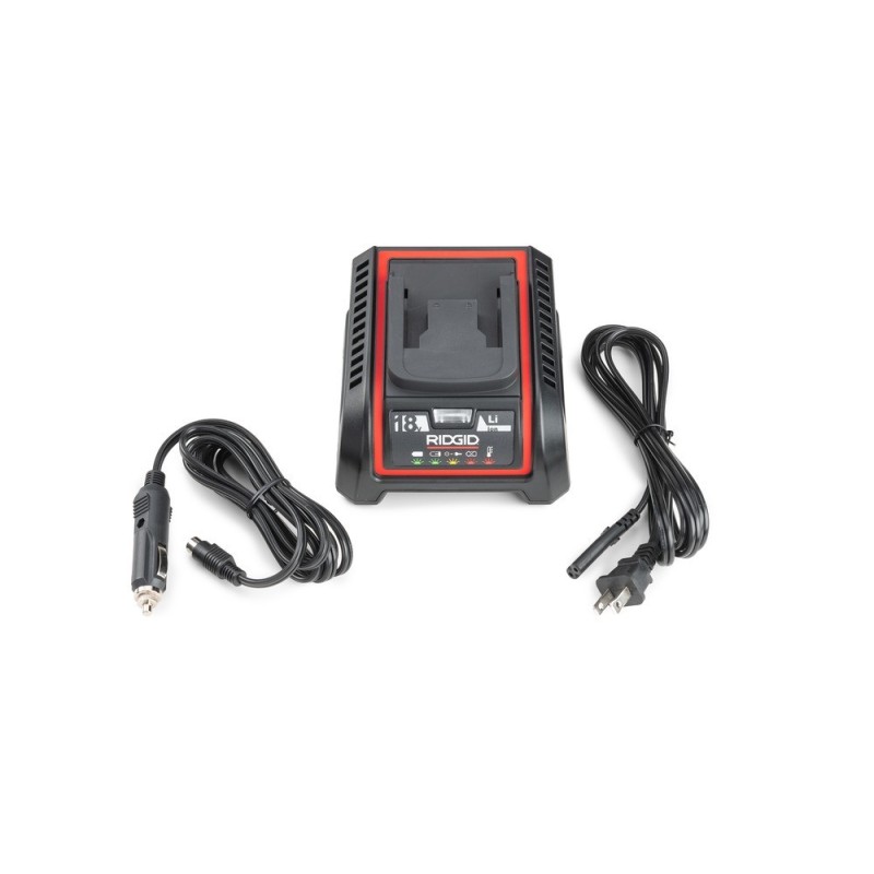 Kit Caricabatterie per batterie a Litio Advanced 18V per 2.5 e 5Ah Ridgid 56523