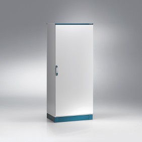 Armadio monoblocco in acciaio con porta per automazione industriale 800x1609x414mm IP66 ETA EMOX081604PR