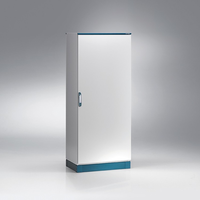 Armadio monoblocco in acciaio con porta per automazione industriale 800x1609x414mm IP66 ETA EMOX081604PR
