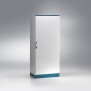 Armadio monoblocco in acciaio con porta per automazione industriale 800x1609x414mm IP66 ETA EMOX081604PR