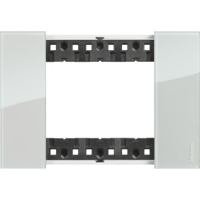 Placca Sky Bticino Living Now tre posti tecnopolimero KA4803DA