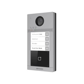 Videocitofono WiFi in metallo per esterni 2MP HD IP65 4 pulsanti HIKVISION 305302348