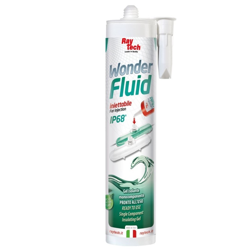 Gel fluido isolante monocomponente in cartuccia 280ml Raytech WONDER-F280