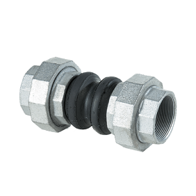 Giunto elastico filettato antivibrante in EPDM e ghisa zincata DN50 2 pollici BRANDONI T8.500050FF
