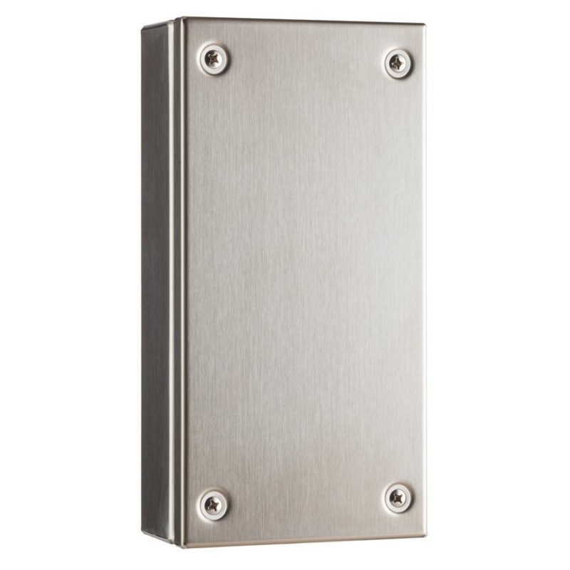 Cassetta di derivazione Inox monoblocco 200x300x120mm con coperchio cieco IP66 ZANARDO ES3A